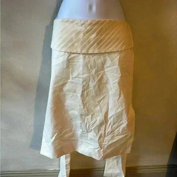 Chloe Cotton fold over‎ skirt